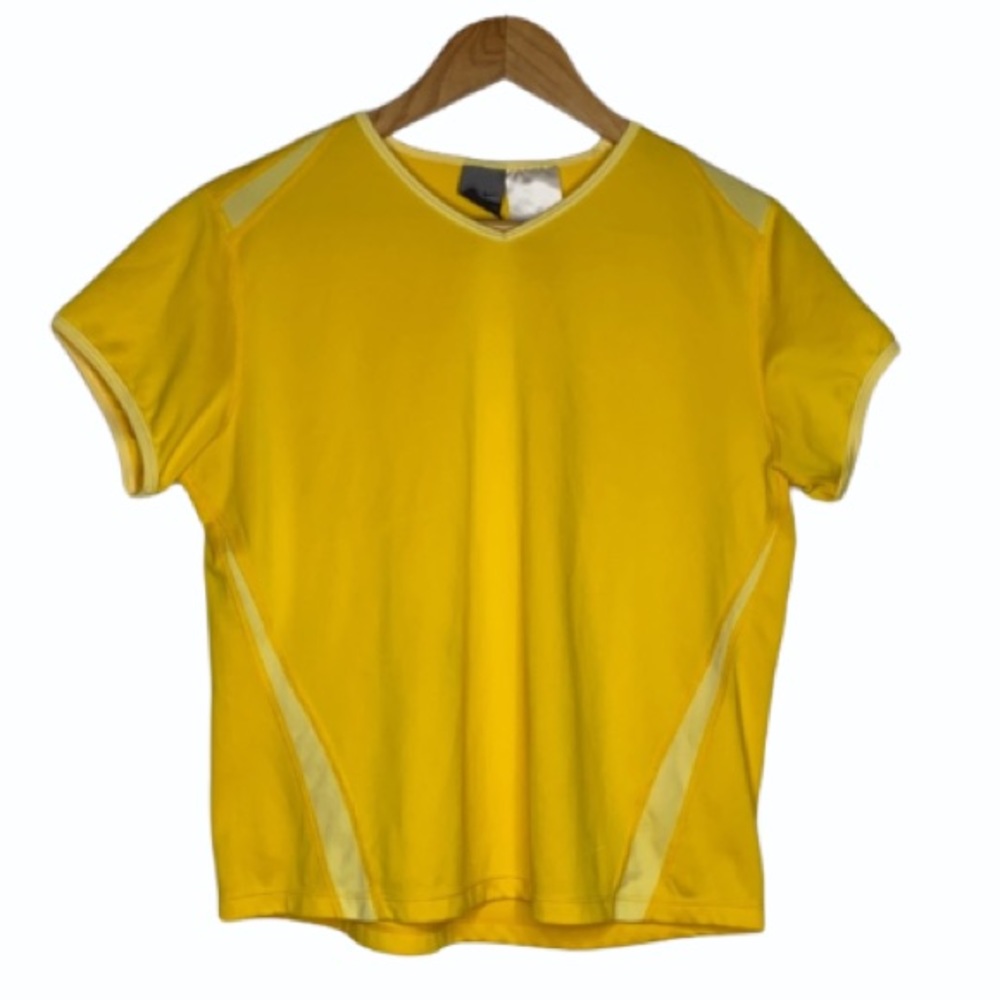 Nike Yellow Boxy Short Sleeved Tee Medium 8-10